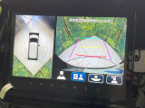 【全方位モニター用カメラ】専用のカメラにより、上から見下ろしたような視点で360度クルマの周囲を確認することができます☆死角部分も確認しやすく、狭い場所での切り返しや駐車もスムーズに行えます。