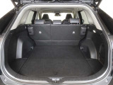 5人乗車時でも十分なスペースのトランクルームです。