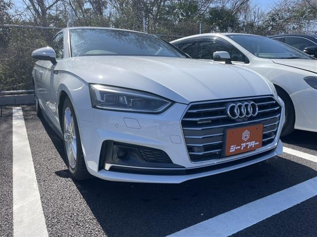 A5スポーツバック 2.0 TFSI クワトロ スポーツ Sラインパッケージ 4WD 禁煙車 黒ハー...