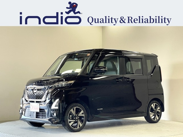 ルークスハイウェイスター Gターボ アーバンクロム新品夏タイヤ 純正9型ナビ(MM222D-L) エマ