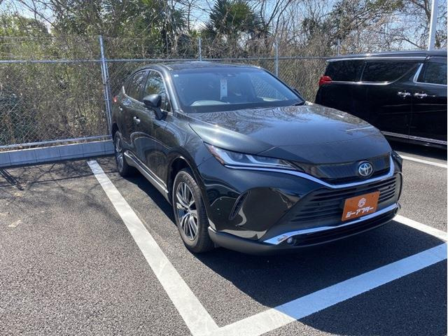 ハリアー2.5 ハイブリッド G レザーパッケージ禁煙車 黒革シ-ト 純正9型ナビ