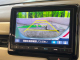 【バックカメラ】駐車時に後方がリアルタイム映像で確認できます。大型商業施設や立体駐車場での駐車時や、夜間のバック時に大活躍!運転スキルに関わらず、今や必須となった装備のひとつです!