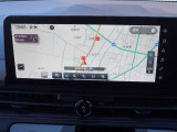 地デジチューナー内蔵の純正メモリーナビが装備されています。