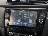 日産オリジナルナビゲーションシステム。TV・CD・DVD再生・Bluetooth接続可能です。