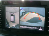 ナビ画面アラウンドビューモニター付、安心安全、全方向、上から見えます。運転が苦手な方安心です。