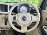 ステアリングも使用感が少なく、きれいな状態となっております♪