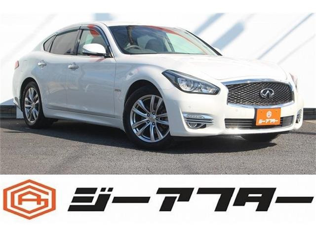 フーガハイブリッド 3.5 禁煙車 純正ナビ TV フルセグ TV