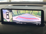 【360&deg;ビューモニター】専用のカメラにより、上から見下ろしたような視点で360度クルマの周囲を確認することができます☆死角部分も確認しやすく、狭い場所での切り返しや駐車もスムーズに行えます。