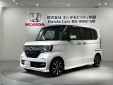 全国納車可 第三者機関証明書付 1年保証 ワンオ-ナ- ナビVXM-185VFi TV Rカメラ CD録音 BTオ-ディオ DVD ドラレコ ETC装備のN-BOXカスタム GLホンダセンシング入庫!