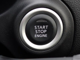 キーレスプッシュスタートシステムを採用しております!ボタン一つでエンジン始動が可能。