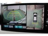 バックカメラを搭載しておりガイドラインも表示されますので車庫入れも安心ですね♪
