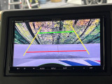 【バックカメラ】駐車時に後方がリアルタイム映像で確認できます。大型商業施設や立体駐車場での駐車時や、夜間のバック時に大活躍!運転スキルに関わらず、今や必須となった装備のひとつです!