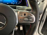 ☆ステアリングシフトが装備されております。ステアリングから手を離さずにシフトチェンジができます。マニュアルモードをご選択頂くことにより、よりアグレッシブな走行が可能となります!