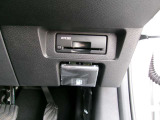 ETC車載器が付いています。高速道路の料金所をノンストップで通過!