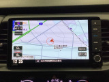 ナビゲーションはフルセグTV、インターナビ対応のGathers純正メモリーナビを搭載しています。Bluetoothオーディオ機能がありますので、スマートフォンなどの音楽も再生できます。