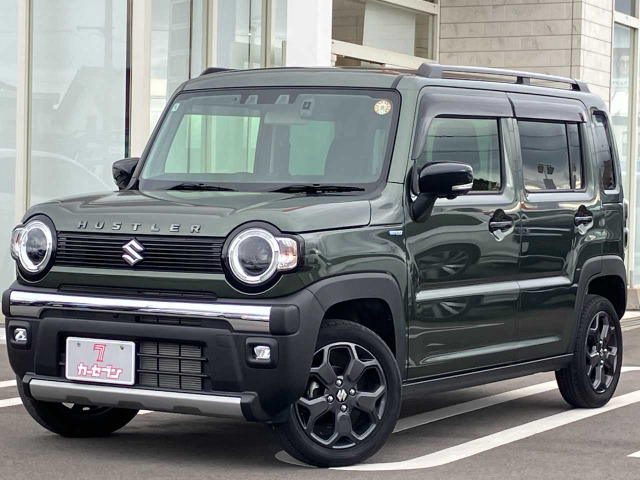 ハスラー タフワイルド 全方位モニター付メモリーナビゲーション、スズキコネクト対...