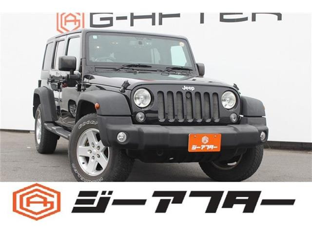 ラングラー アンリミテッド スポーツ 4WD 禁煙車 社外ナビ フルセグTV