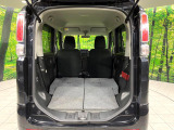 普段のお買い物や通勤、送迎等に十分な荷室スペースを確保しております。セカンドシートを倒すと、大きな荷物の積載も可能です♪