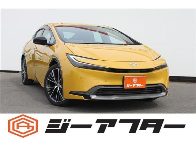 プリウス 2.0 Z 禁煙車 純正12.3型ナビ 黒革シート
