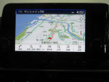 ナビ付きです。目的地を設定すれば、初めての場所でも簡単に行くことが出来ます。。