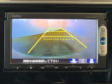 ガイドライン付きバックカメラを装備しているので、慣れない場所での車庫入れも安心です。