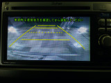 バックカメラの画像です。ガイドラインがスムースな車庫入れをサポートいたします!車庫入れの安心感がアップしますね☆