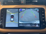 アラウンドビューモニターは4方のカメラで真上から車を見たようにモニターで確認ができる日産の自慢の装備です。是非実際の車で体感してみてください。