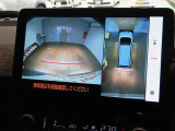 バックガイドモニターで、後方を確認しながら安心して駐車することができます。運転初心者も熟練者も必須の機能ですよ!