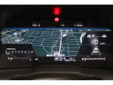 フル液晶メーターはナビゲーション機能と連動して、メーター内に地図画面を表示することも可能です。
