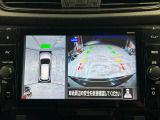 【アラウンドビューモニター】専用のカメラにより、上から見下ろしたような視点で360度クルマの周囲を確認することができます☆死角部分も確認しやすく、狭い場所での切り返しや駐車もスムーズに行えます。