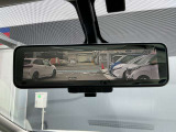 荷物をたくさん載せても後ろの確認が出来る便利なインテリジェントルームミラー!