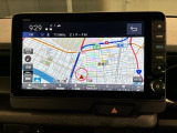 アップルカープレイ・アンドロイドオート対応ギャザズナビ搭載です。知らない道も安心ですね!
