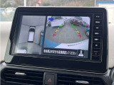 アラウンドビューモニター付きで楽々駐車