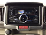 【オーディオ機能】CDプレーヤーを装備♪もちろんFM/AMラジオもお聞きいただけますよ♪
