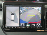 大人気!【全方位モニター付メモリーナビ】★真上から見たような全方位が見える映像が特徴です!