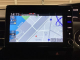 ワイド画面のナビゲーションはフルセグTV、インターナビ対応のGathers純正メモリーナビを搭載しています。Bluetoothオーディオ機能がありますので、スマートフォンなどの音楽も再生できます。