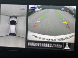 駐車時はナビゲーションでアラウンドビューモニターを見ることができ、安心して後ろを把握することが出来ます。