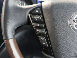 ステアリングスイッチが付いてるから快適なドライブをお楽しみいただけます