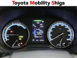昼間でもくっきり見やすい、高質感メーターです。