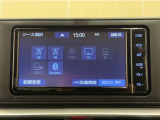 Bluetooth対応、CD/DVD再生機能付き。お好きな音楽を聴きながらのドライブは楽しいですよね〜♪