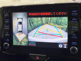 【パノラミックビューモニター】専用のカメラにより、上から見下ろしたような視点で360度クルマの周囲を確認することができます☆死角部分も確認しやすく、狭い場所での切り返しや駐車もスムーズに行えます。