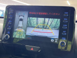 【パノラミックビューモニター】専用のカメラにより、上から見下ろしたような視点で360度クルマの周囲を確認することができます☆死角部分も確認しやすく、狭い場所での切り返しや駐車もスムーズに行えます。