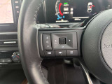 オーディオ操作もステアリングスイッチでできます