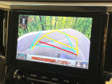 【バックカメラ】駐車時に後方がリアルタイム映像で確認できます。大型商業施設や立体駐車場での駐車時や、夜間のバック時に大活躍!運転スキルに関わらず、今や必須となった装備のひとつです!