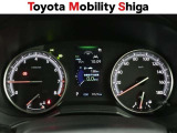 昼間でもくっきり見やすい、高質感メーターです。