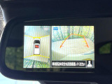 【アラウンドビューモニター】専用のカメラにより、上から見下ろしたような視点で360度クルマの周囲を確認することができます☆死角部分も確認しやすく、狭い場所での切り返しや駐車もスムーズに行えます。