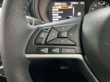 【ステアリングスイッチ】運転中に前方から目線をそらすことなくオーディオ等の操作が可能な便利機能!安心&快適なドライブを演出してくれます。