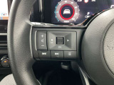 【ステアリングスイッチ】運転中に前方から目線をそらすことなくオーディオ等の操作が可能な便利機能!安心&快適なドライブを演出してくれます。