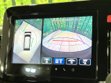 【全方位モニター用カメラ】専用のカメラにより、上から見下ろしたような視点で360度クルマの周囲を確認することができます☆死角部分も確認しやすく、狭い場所での切り返しや駐車もスムーズに行えます。