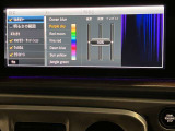 車内を彩るアンビエントライト。いつでもお好みの室内空間を演出してください。